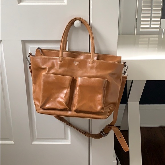 Matt & Nat Handbags - Matt and Nat Tan Diaper Bag